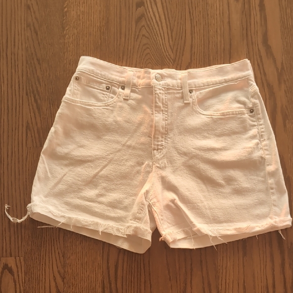 J. Crew Pants - J. Crew White Jean Shorts, Size 29
